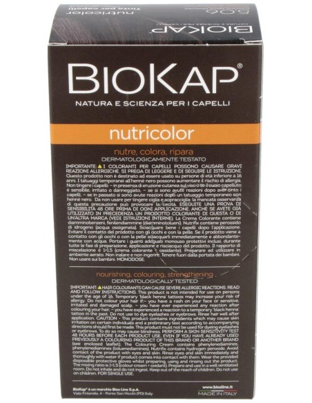 Tinte Coper Brown 140Ml Castaño Nuez Moscada ·5.06 de Biokap