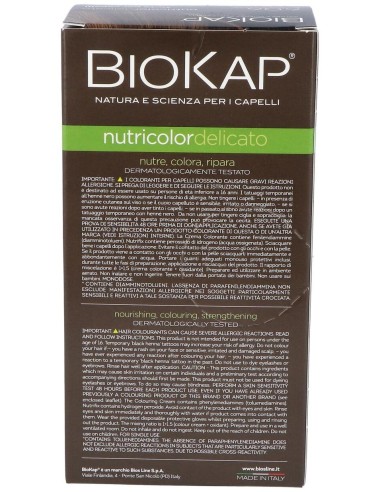 Tinte Rubio Oscuro Habana 140Ml 6.06 Delicato de Biokap
