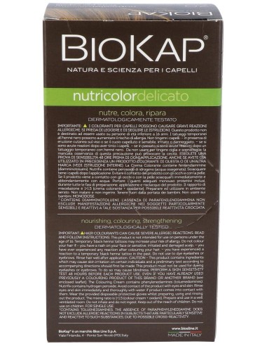 Delicato 7.00 Rubio Medio Natural 140 ml      de Biokap