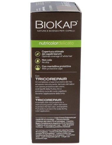 Delicato 7.00 Rubio Medio Natural 140 ml      de Biokap