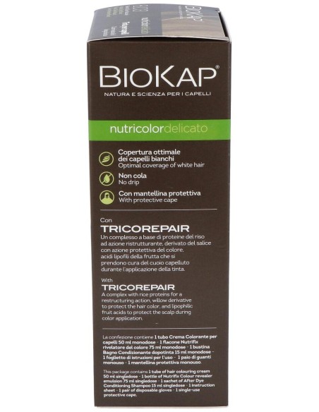 Tinte  Rubio Claro Natural 140Ml. 8.03 Delicato de Biokap