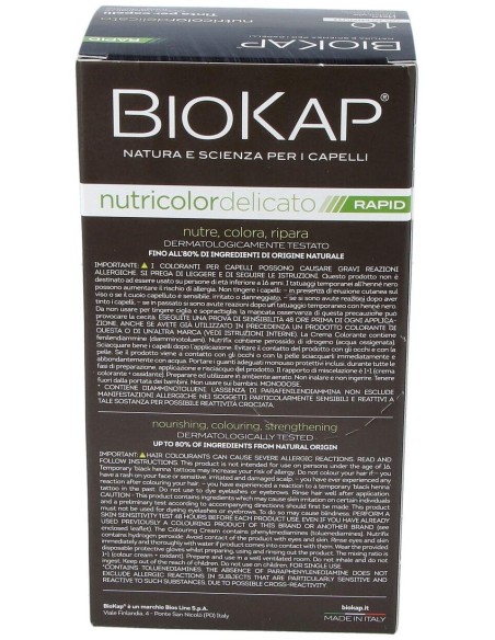 Rapid delicato 1,0 Negro Natural de Biokap