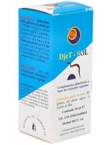 Djet-Sol Gotas 50Ml de Herboplanet
