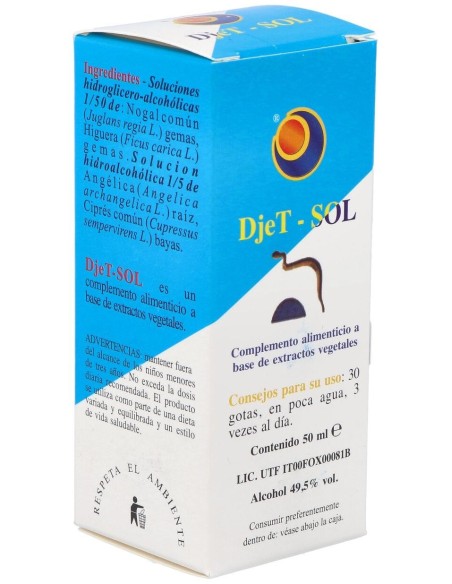 Djet-Sol Gotas 50Ml de Herboplanet