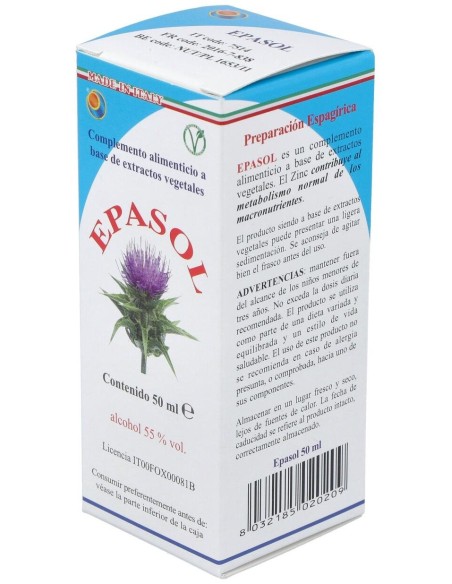 Hs 119 Epasol Gotas 50Ml. de Herboplanet