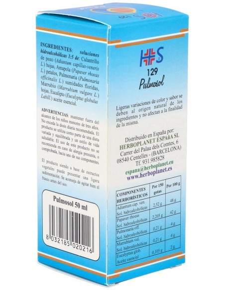 Pulmosol Gotas 50Ml. de Herboplanet