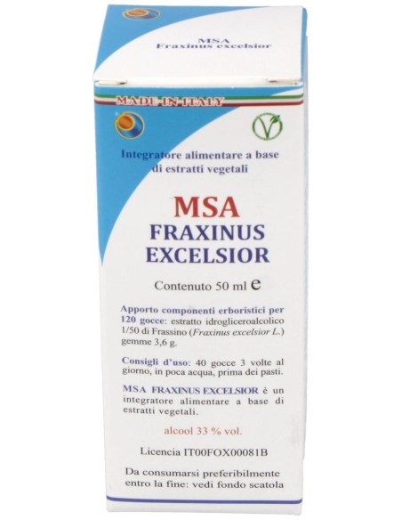 Msa Fraxinus Excelsior Yemas 50Ml. de Herboplanet