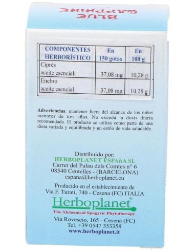 Blue Sapphire Gotas 10Ml. de Herboplanet