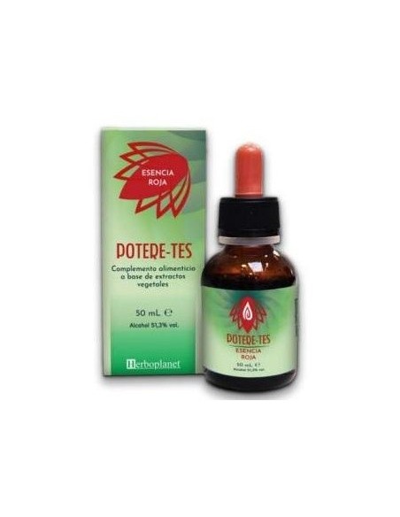 Potere-Tes Esencia Roja 50Ml. de Herboplanet