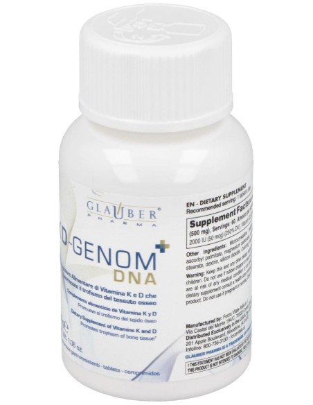 Kd-Genom 60Comp. de Glauber Pharma