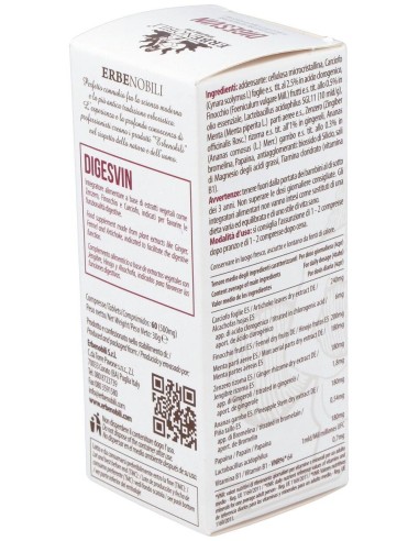 Digesvin Compost Digestivo 60Comp de Erbenobili