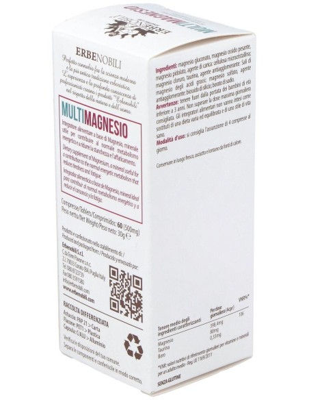 Multimagnesio Compost Magnesio 60Comp de Erbenobili