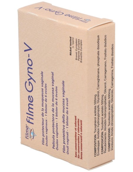 Filme Gyno  V Ovulos Vaginales 6Ovulos de Hulka