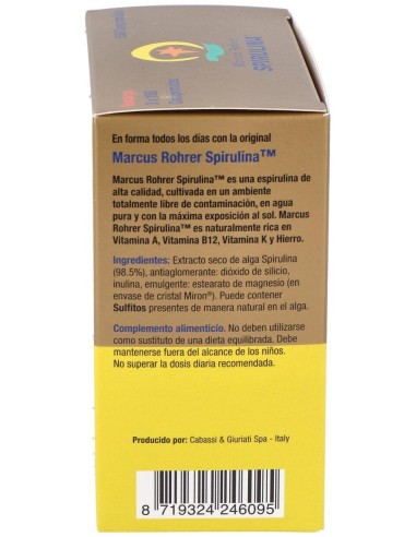 Spirulina Recarga 540 Comprimidos Marcus Rohrer Marcus Rohrer