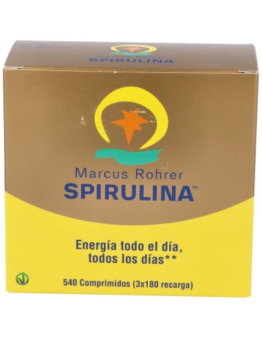 Spirulina Recarga 540 Comprimidos Marcus Rohrer Marcus Rohrer