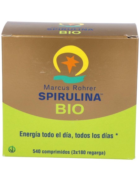 Espirulina Bio Recarga 540 Comprimidos  de Marcus Rohrer