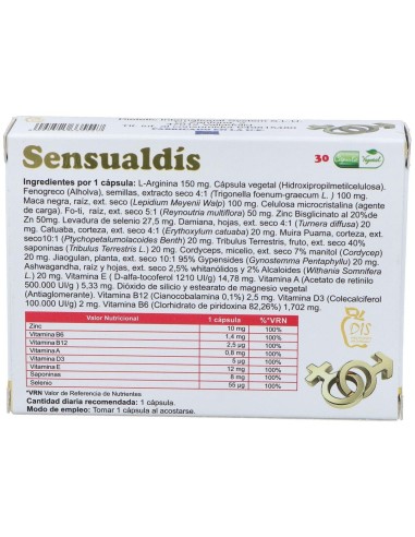 Sensualdis 30Cap. de Dis