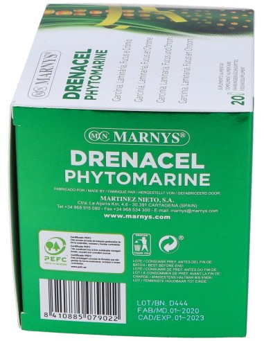 Drenacel Phytomarin 20Viales de Marnys