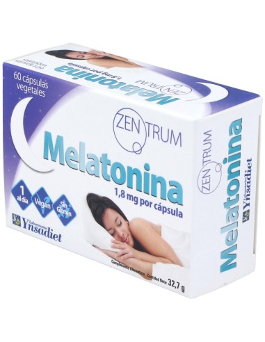 Melatonina 60 Caps. V de Ynsadiet