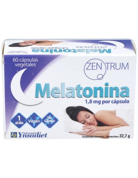 Melatonina 60 Caps. V de Ynsadiet