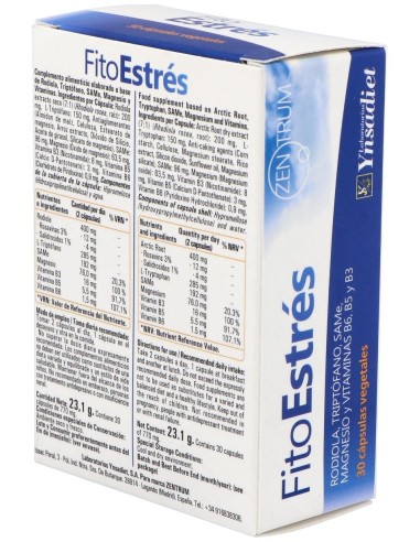 Fito Estrés 30 Caps. V de Ynsadiet