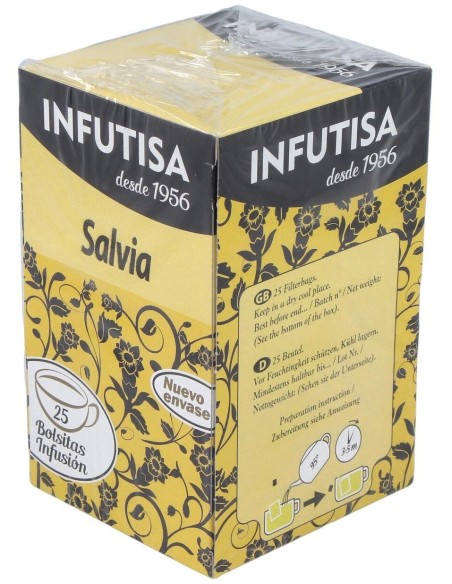 Salvia Infusion 25Bolsitas de Infutisa