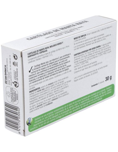 Artrosin Cartilago Manta Raya 60Cap. de Santiveri