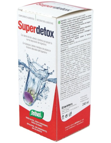 Superdetox Jarabe 240Ml. de Santiveri