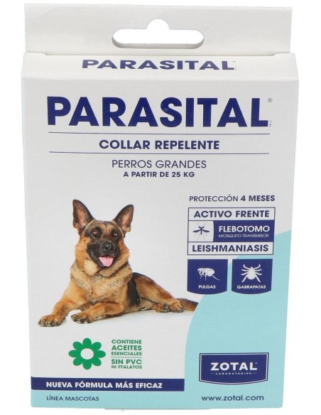 Parasital Collar Antiparasitario Perros Grandes de Zotal Vet