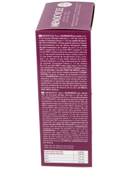 Menocycle 60Perlas de Intersa