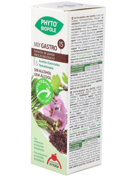 Phytobiopole Mix 15 Gastro 50Ml de Intersa