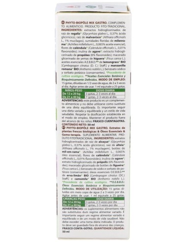 Phytobiopole Mix 15 Gastro 50Ml de Intersa