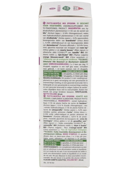 Phyto-Bipole Mix-Epiderm (Piel) 50Ml. de Phytobiopole