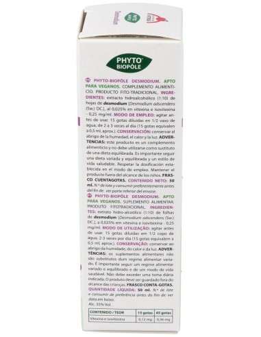 Phyto-Bipole Bio Desmodium 50Ml. de Phytobiopole