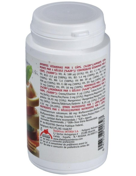 Oligovitamin 60 Cap. de Intersa
