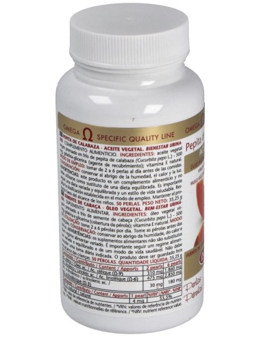 Aceite De Pepita De Calabaza 50 Perlas de Intersa