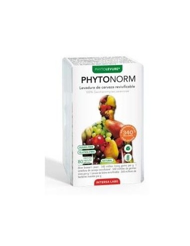 Phytonorm (Levadura De Cerveza) 80Cap de Intersa