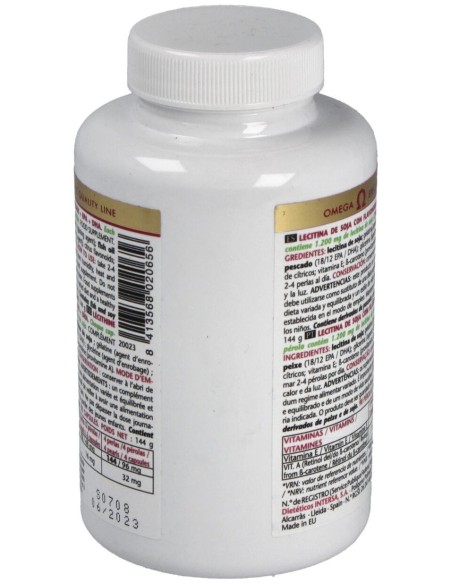 Lecitina De Soja + Bioflavonoides 90 Perlas de Intersa