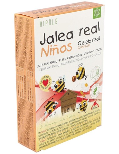 Jalea Real Fresca Infantil (300 Mg.) 20 Amp. de Intersa