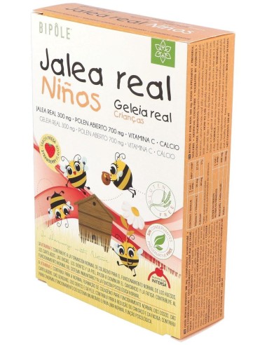 Jalea Real Fresca Infantil (300 Mg.) 20 Amp. de Intersa