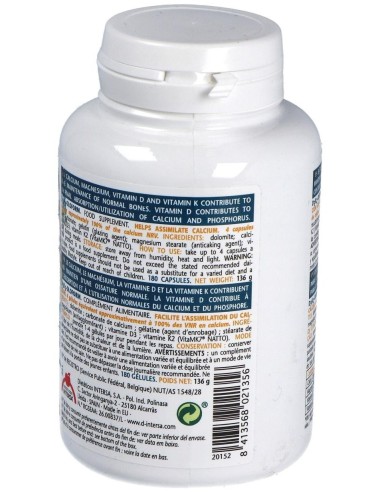 D3K2 Oloform 180 Comprimidos de Intersa