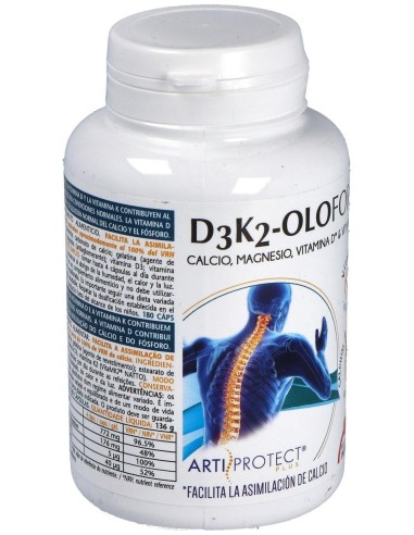 D3K2 Oloform 180 Comprimidos de Intersa