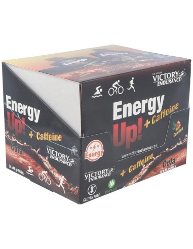 Victory Endurance Energy Up Gel +Cafeina Cola 24Ud de Victory Endurance