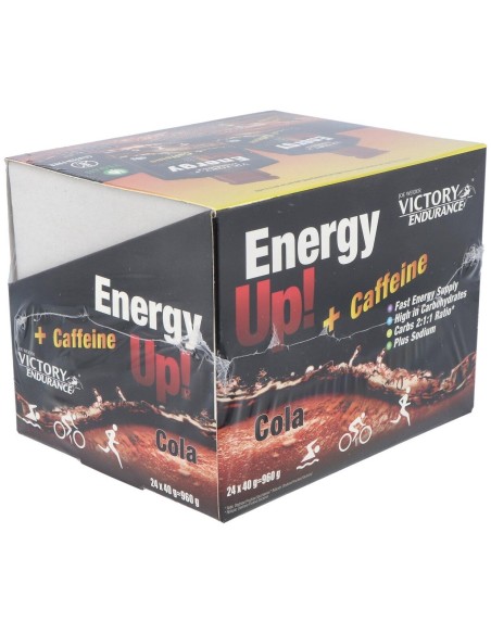 Victory Endurance Energy Up Gel +Cafeina Cola 24Ud de Victory Endurance