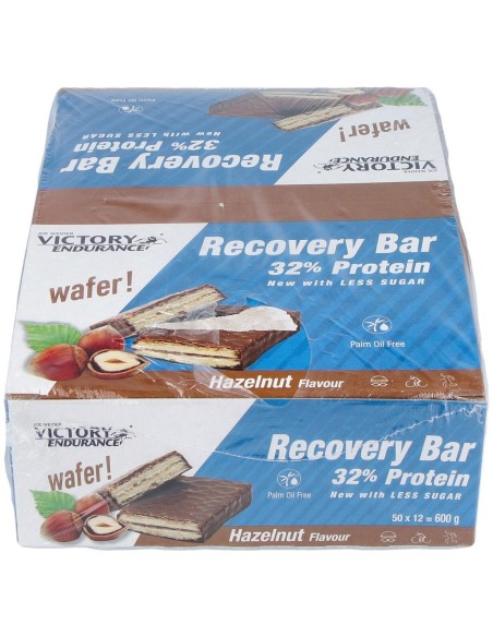 Victory Endur Recovery 32% Barritas Avellana 12Ud. de Victory Endurance