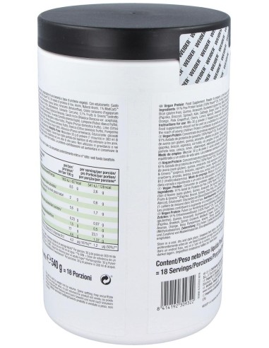 Weider Vegan Protein Vainilla 540Gr. de Weider