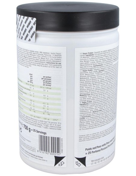Weider Vegan Protein Vainilla 750Gr. de Weider