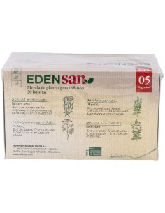 Edensan  Digestión 05  Envase 20 Filtros(20 Infusiones) de Edensan® 2