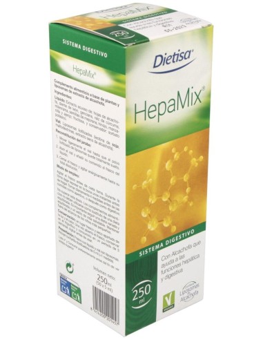 Hepamix (Hepatico-Biliar) Jarabe 250Ml de Dietisa (Dielisa)