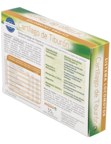 Cartílago De Tiburón   Envase 48 Comp.(16 Días) de Dielisa®